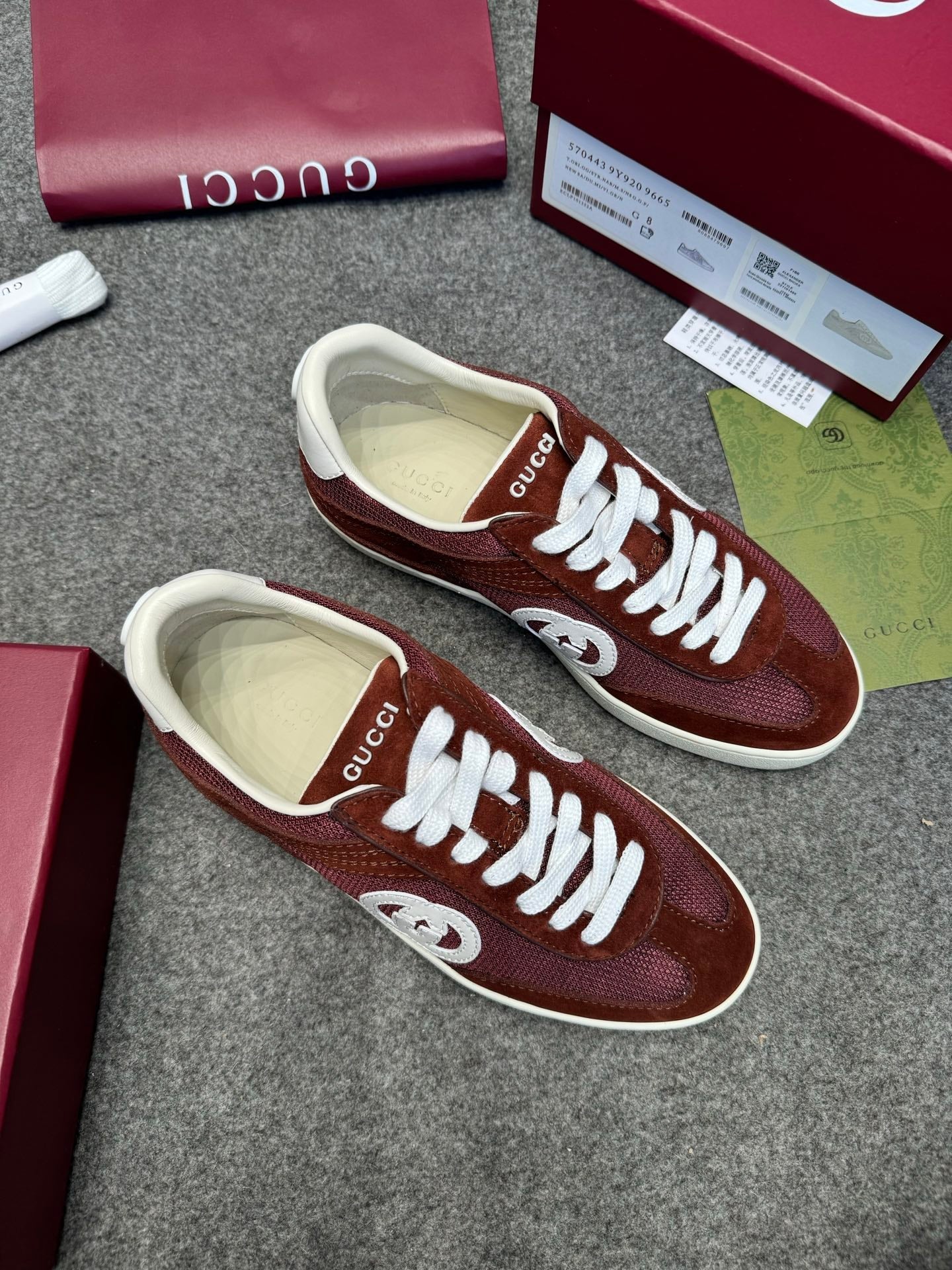 GG Interlocking G74 Dexun shoes 1825040103