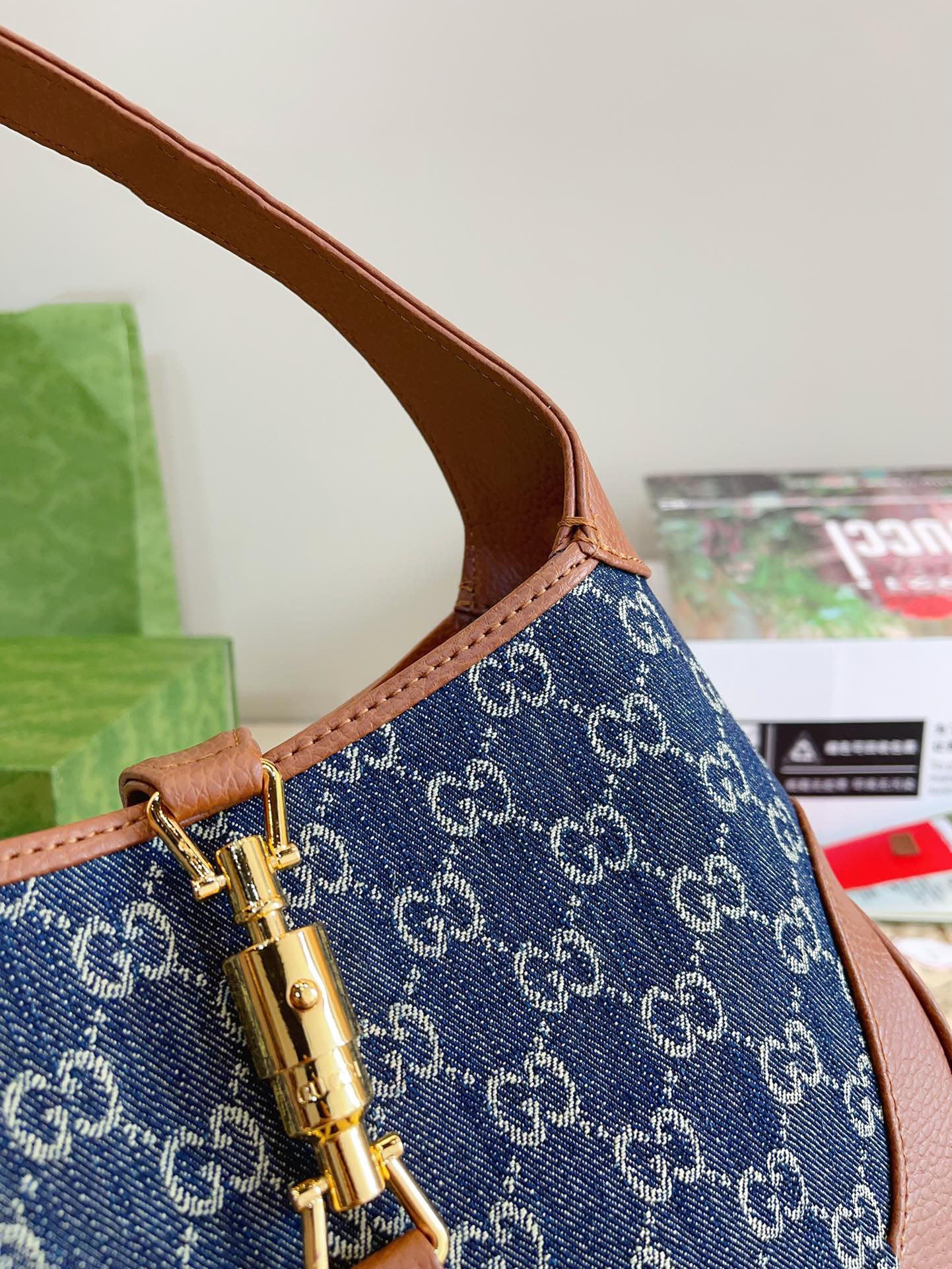 Classic printed Jackie1961 armpit bag 1824042111