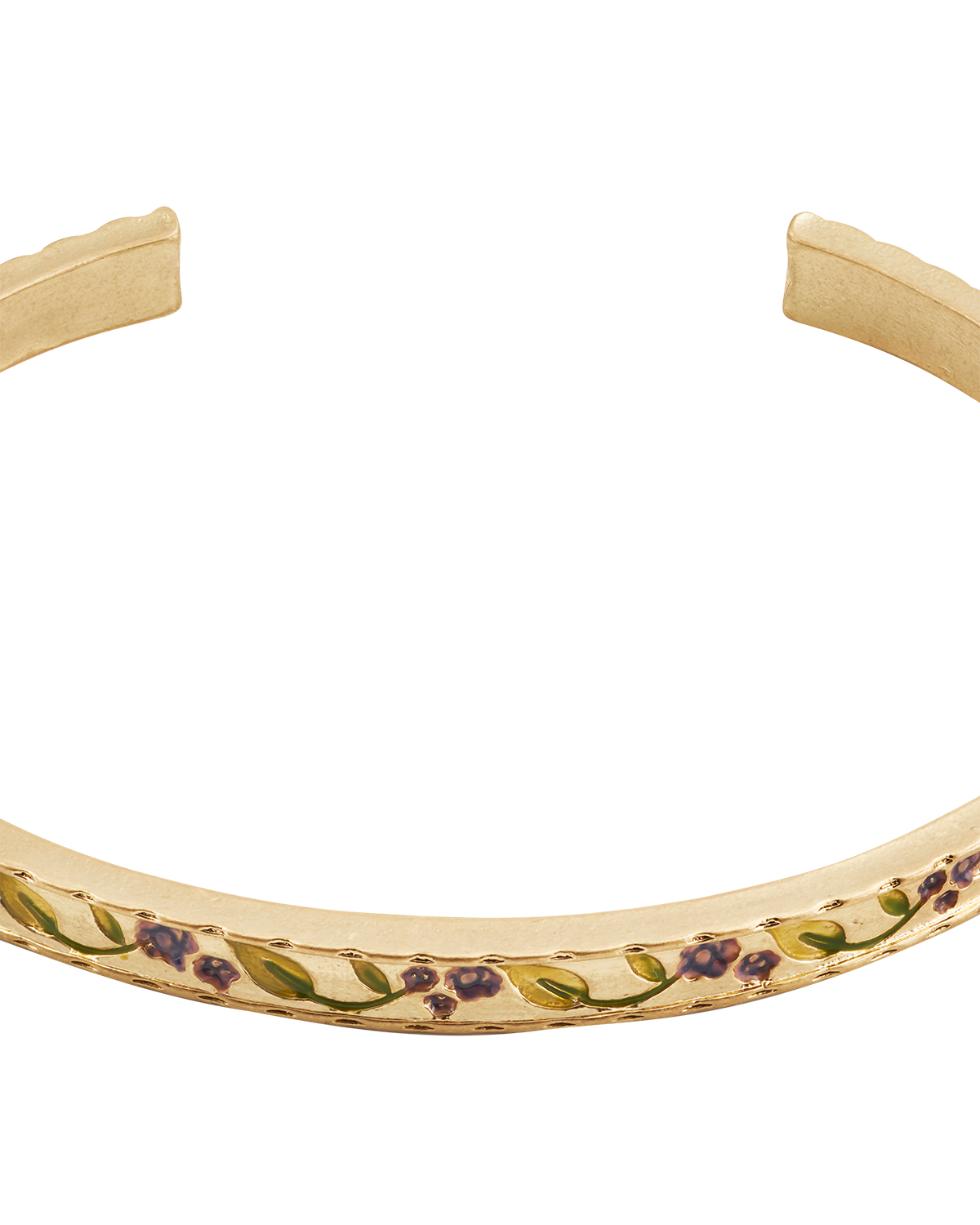 Gold Blackberry Bramble Bangle