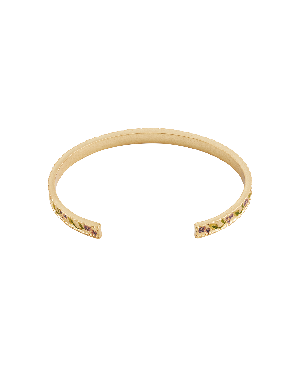 Gold Blackberry Bramble Bangle