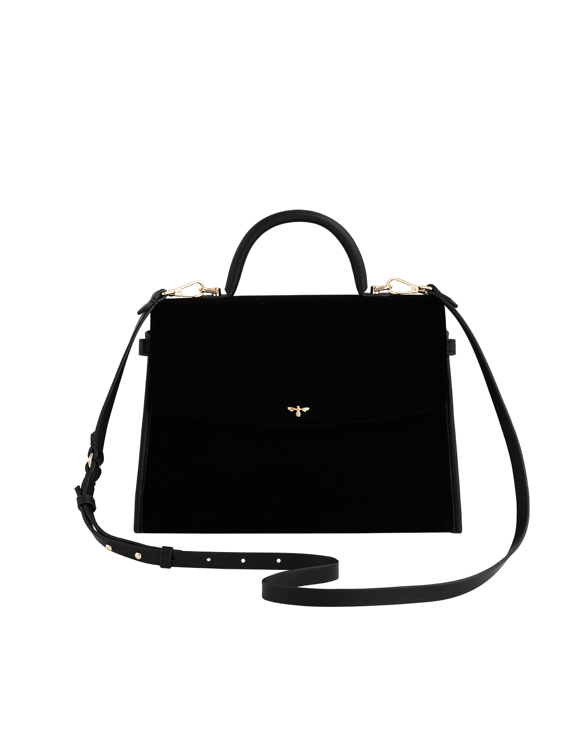 Black Structured Tote Medium