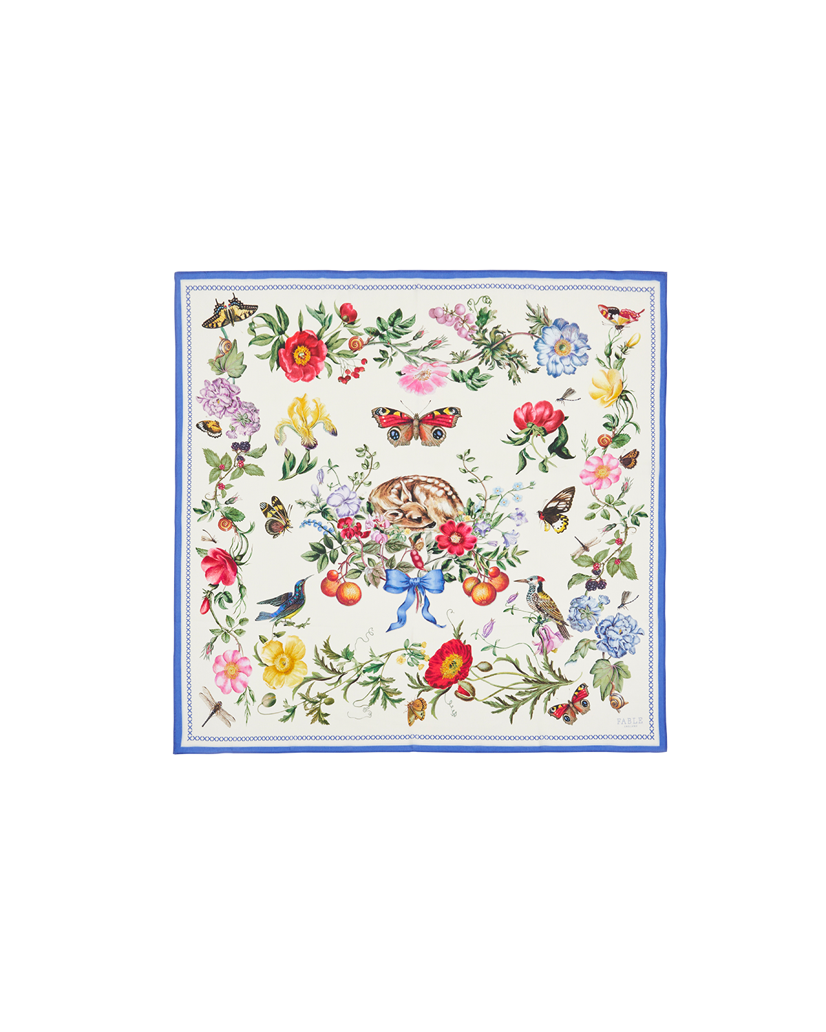 Agnes Tales Square Silk Blend Scarf