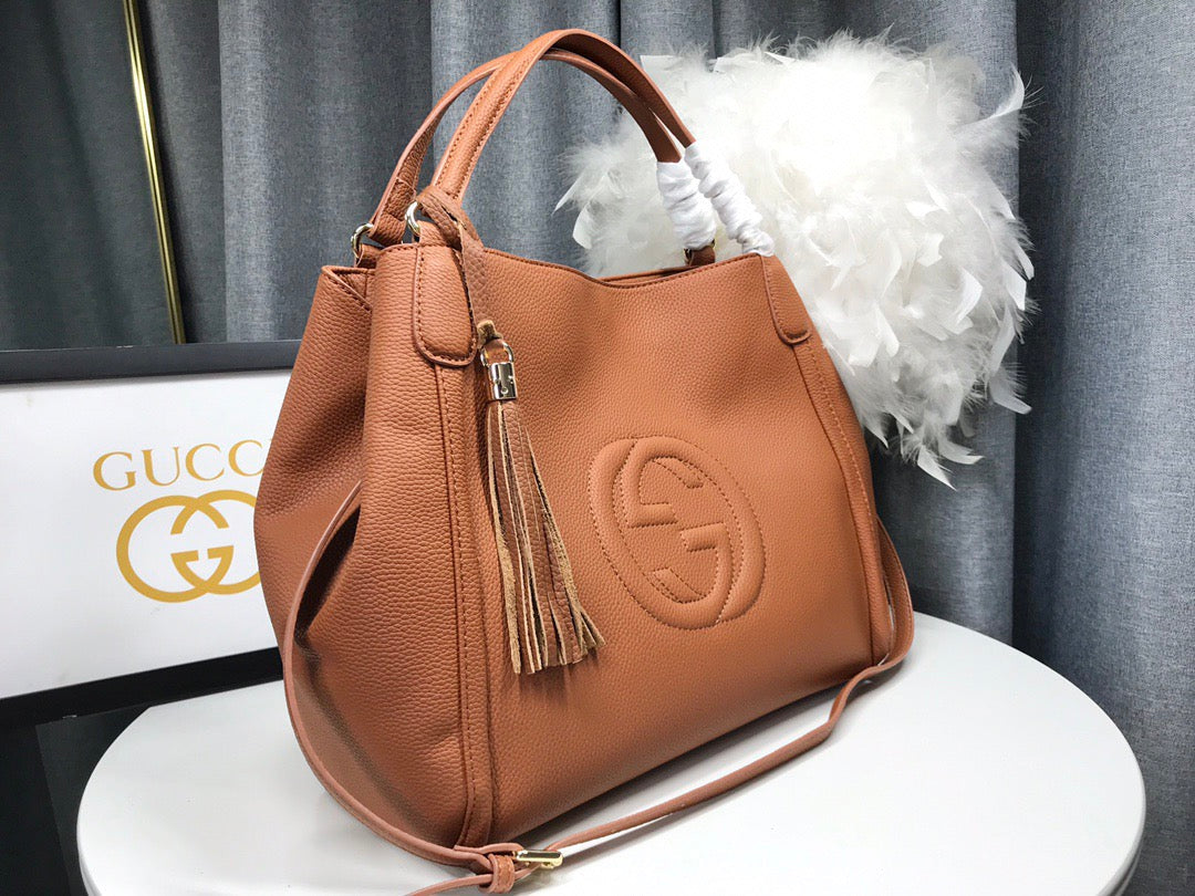 New fashion leather G logo women's bag PD052024022115