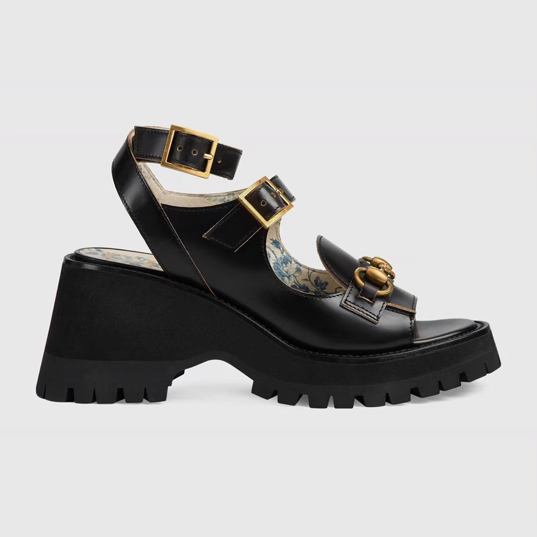 G Horsebit platform sandals 1824061308