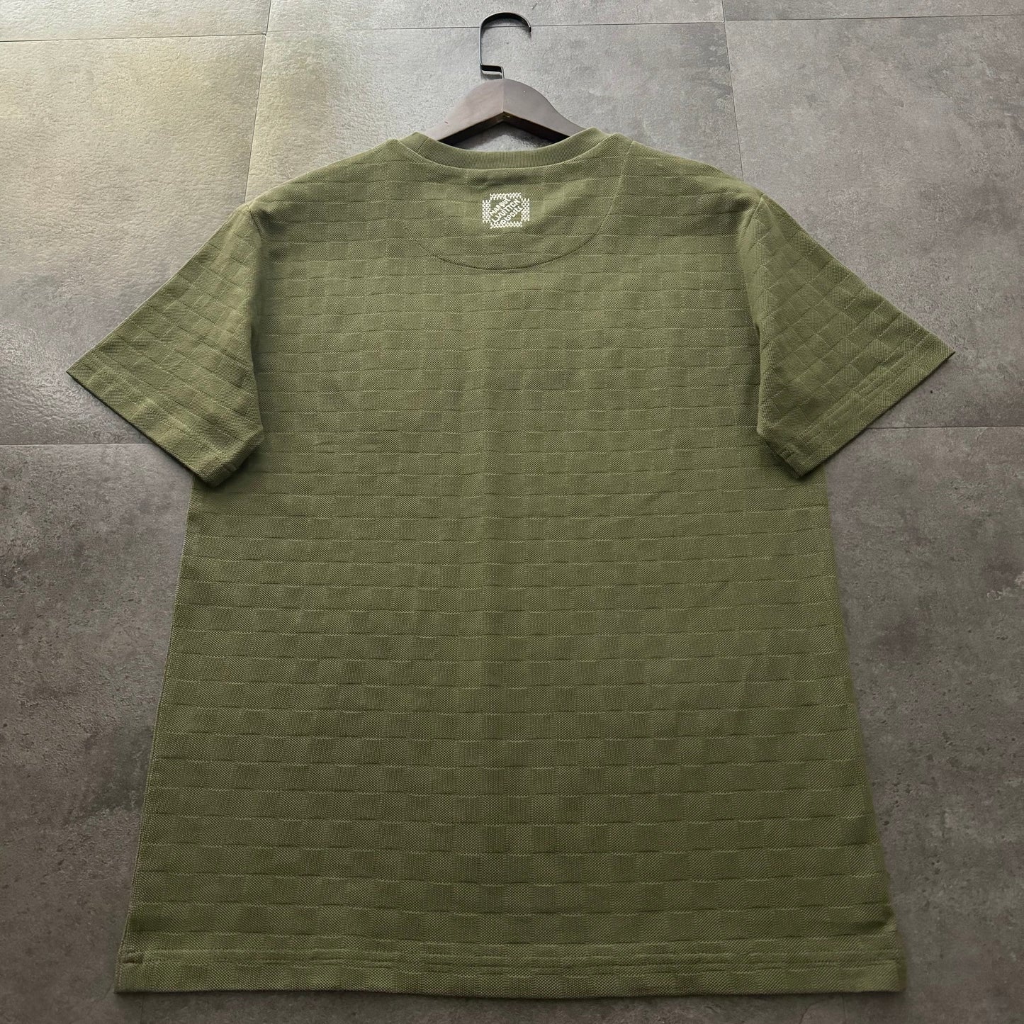 LV Chess jacquard + small logo embroidery T-shirt 1825041706