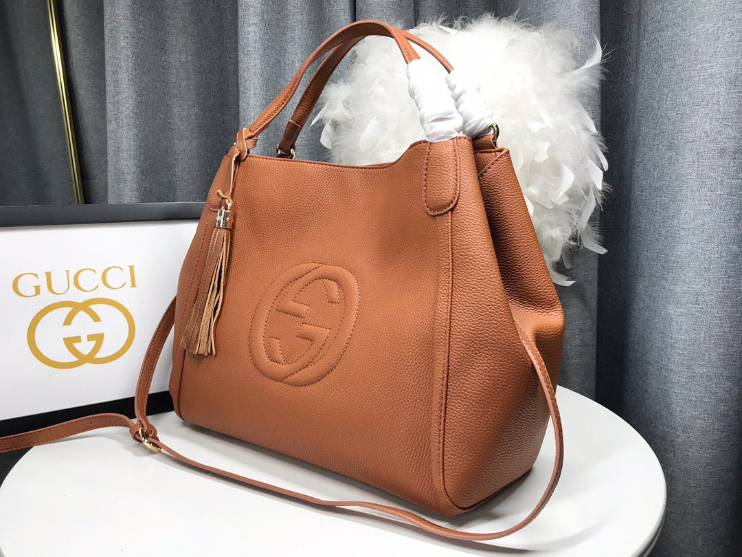 New fashion leather G logo women's bag PD052024022115
