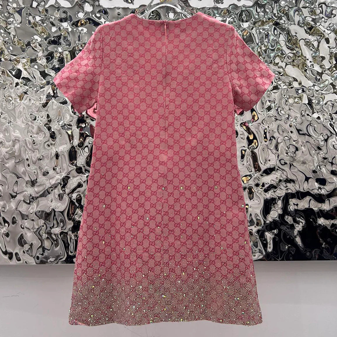 Luxury Peplum Short Sleeve Dress 1025031409