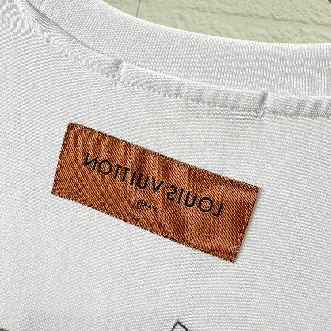 LV Embroidery letters T-shirt 1825060603