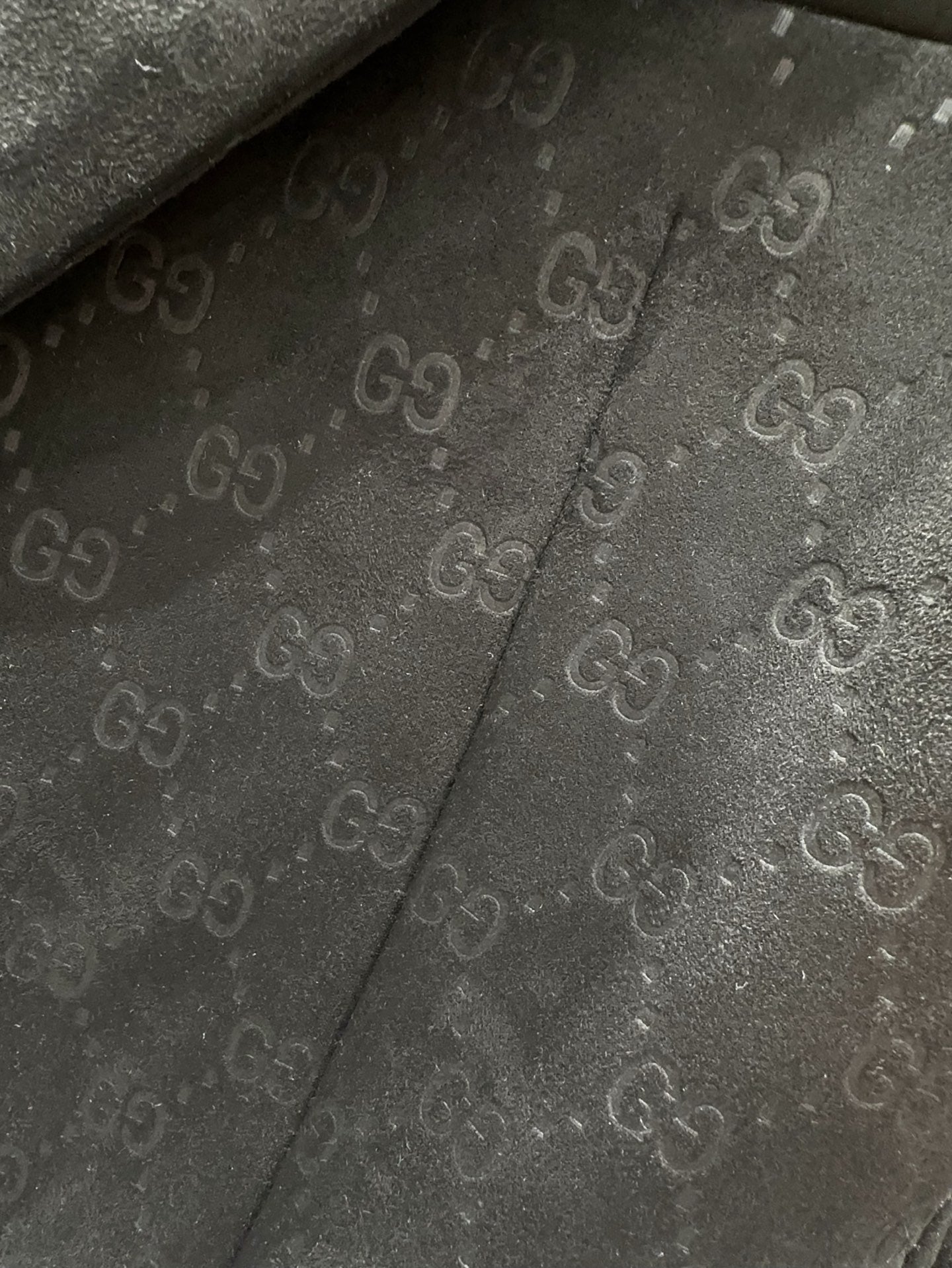 G Embossed suede blazer 1825090801