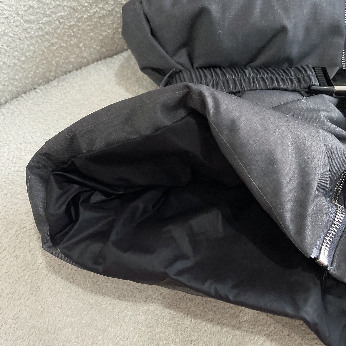 P hooded cotton vest jacket 1825090901