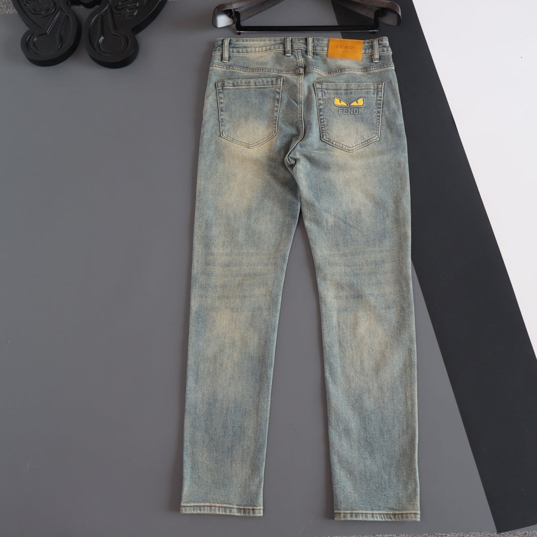 FD Washed casual jeans 1825090906