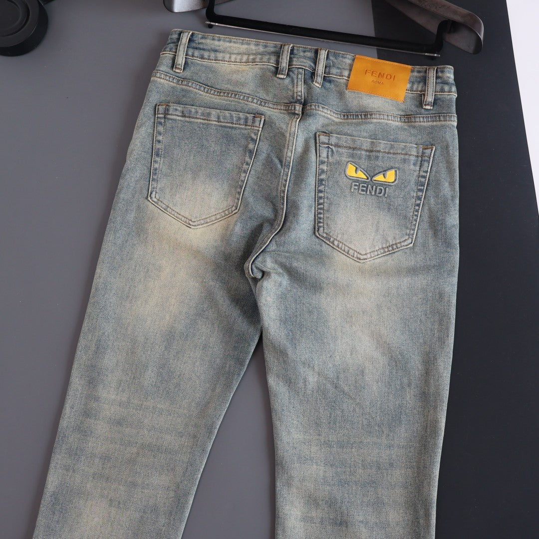 FD Washed casual jeans 1825090906
