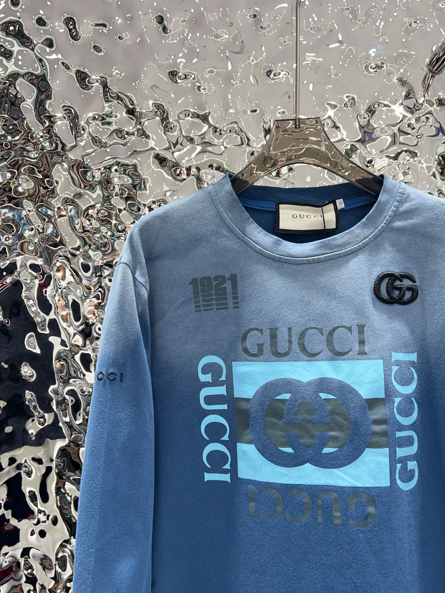 G Heavy washed gradient sweatshirt 1825090907