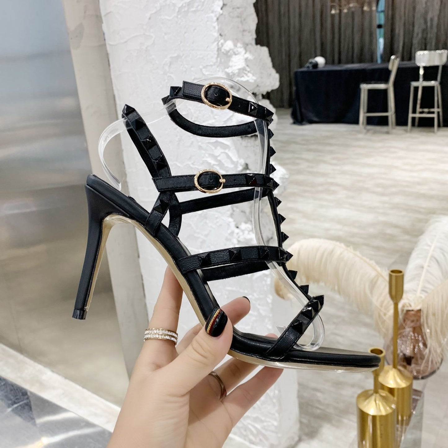 VT studded sandals 1824082802
