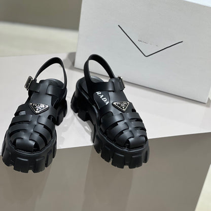 P luxury leather sandals XC0723081601