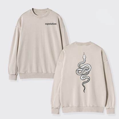 Reputation Look What You Made Me Do Washed Sweatshirts