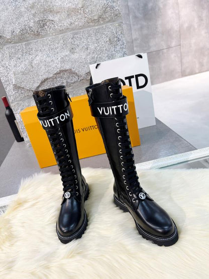LV 24 autumn and winter adjustable Velcro boots 1824112601