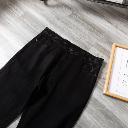 LV Washed stretch jeans 1825051402