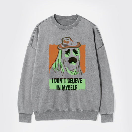 Halloween Ghosts in Therapy Washed Sweatshirts