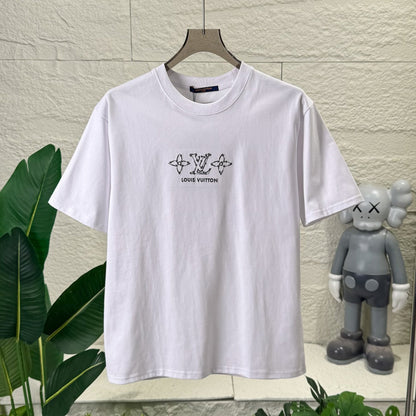 LV Embroidery letters T-shirt 1825060603