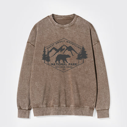 Great Smoky Mountains Washed Sweatshirts