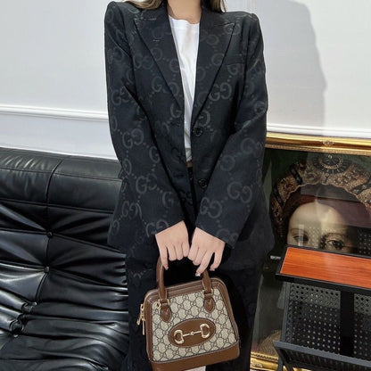 23 New G Jacquard Large Letter Suit PD0223090701