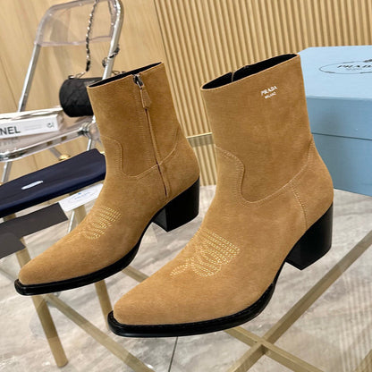 Women's New Classic Pointed-Toe Boots 1025091103