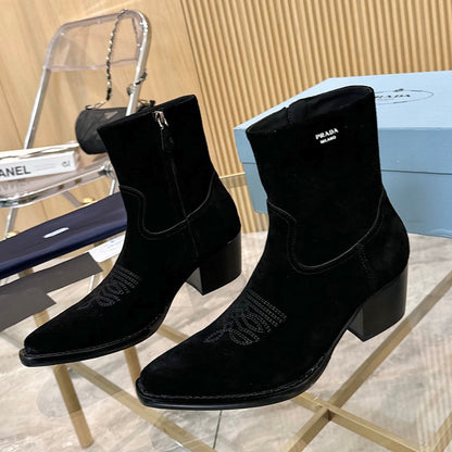 Women's New Classic Pointed-Toe Boots 1025091103
