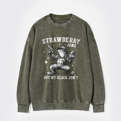 Don't You Take My Strawberry Jam Washed Sweatshirts