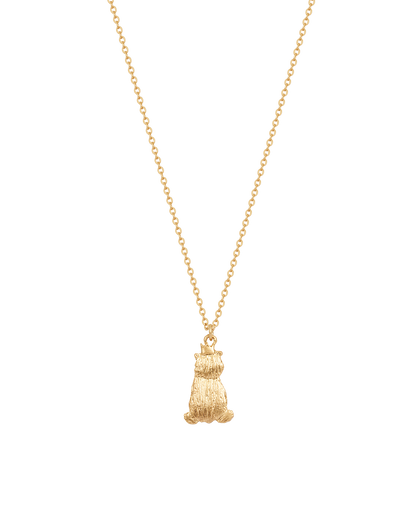 Gold Party Bear Necklace
