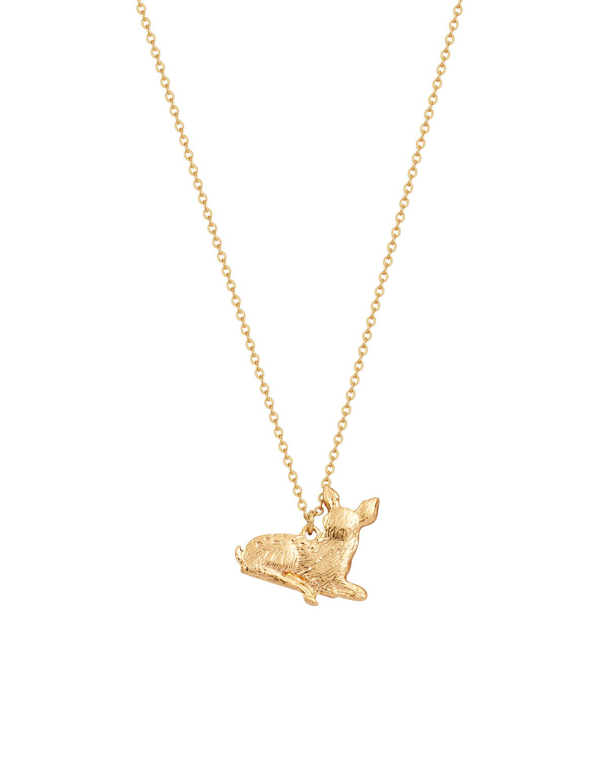 Gold Fawn Necklace