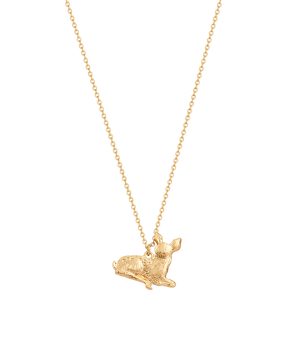Gold Fawn Necklace