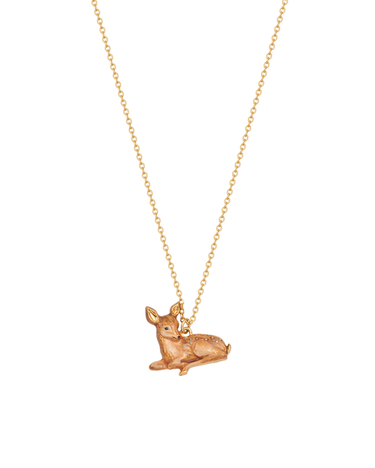 Gold Fawn Necklace