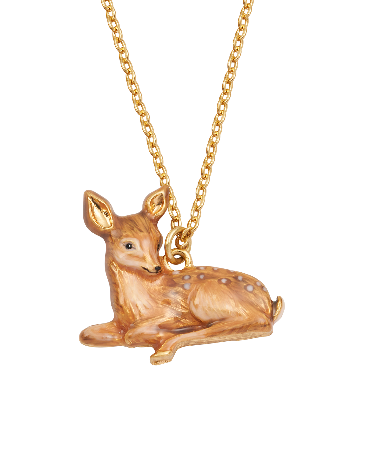 Gold Fawn Necklace