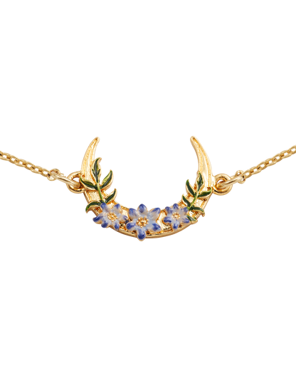 Gold Nightshade Moon Bracelet