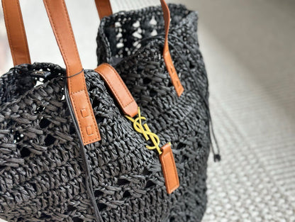 YSL straw handbag 0724041105