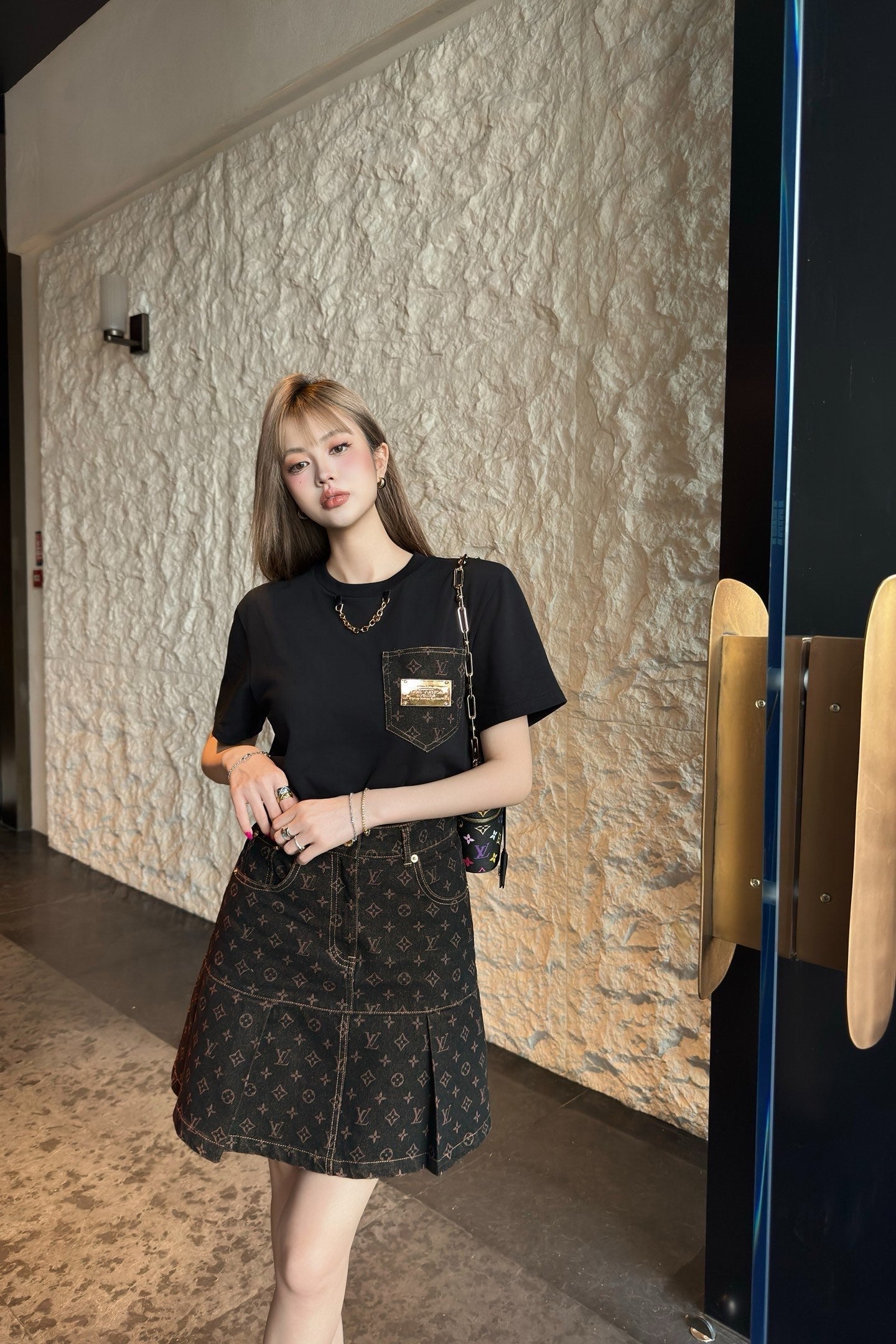 LV Denim skirt 1825052207