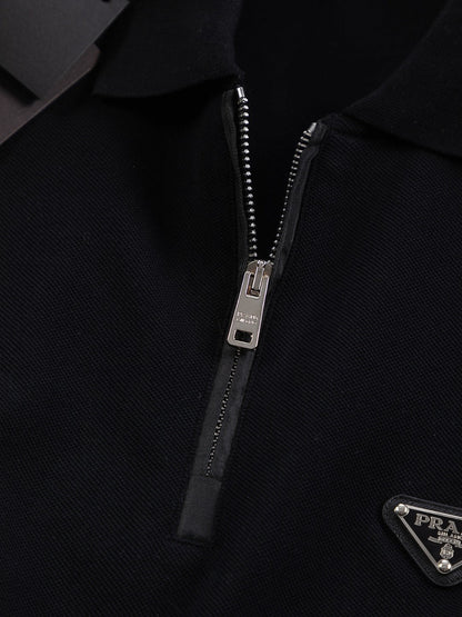 PR Polo shirt with zip 1825031801