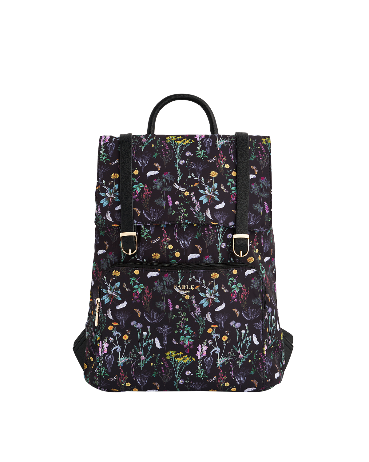 Black Wilderness Buckle Backpack
