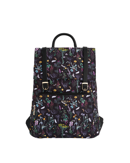 Black Wilderness Buckle Backpack
