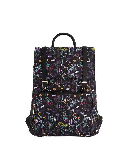 Black Wilderness Buckle Backpack