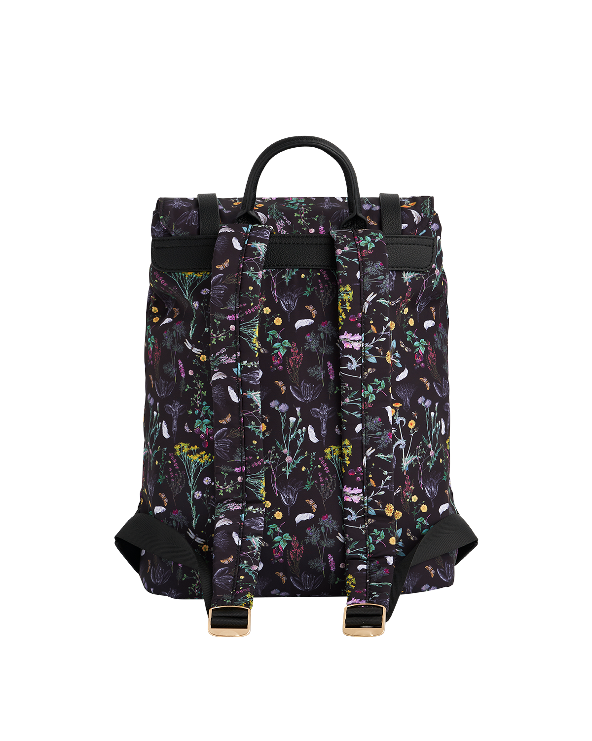 Black Wilderness Buckle Backpack