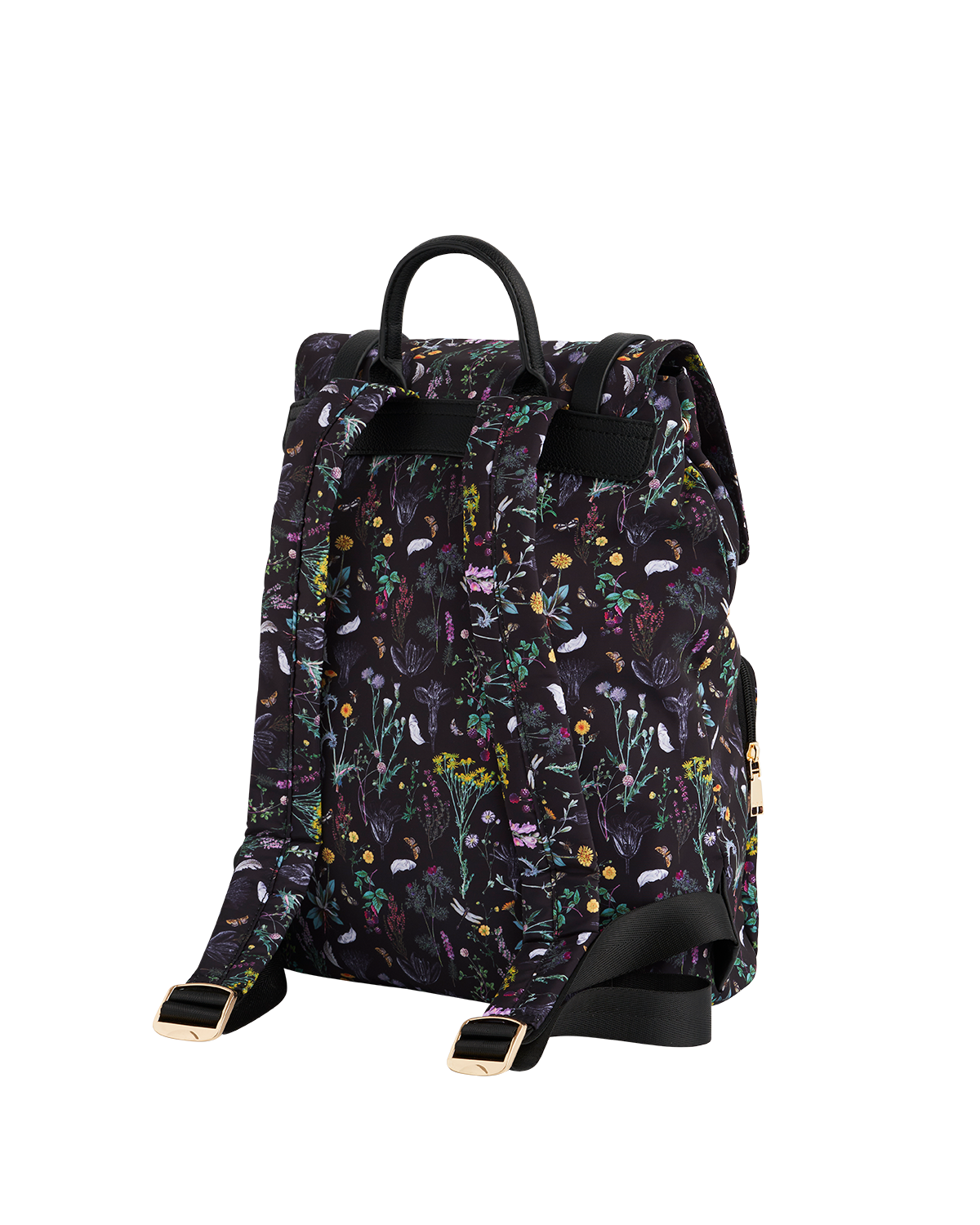 Black Wilderness Buckle Backpack