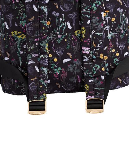 Black Wilderness Buckle Backpack