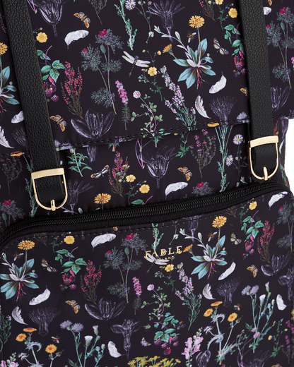 Black Wilderness Buckle Backpack