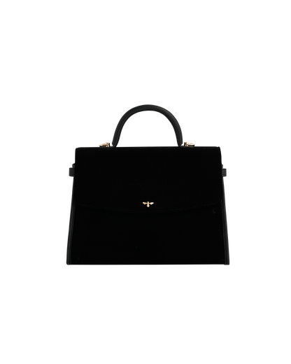 Black Structured Tote Medium