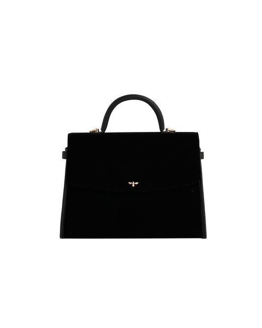 Black Structured Tote Medium