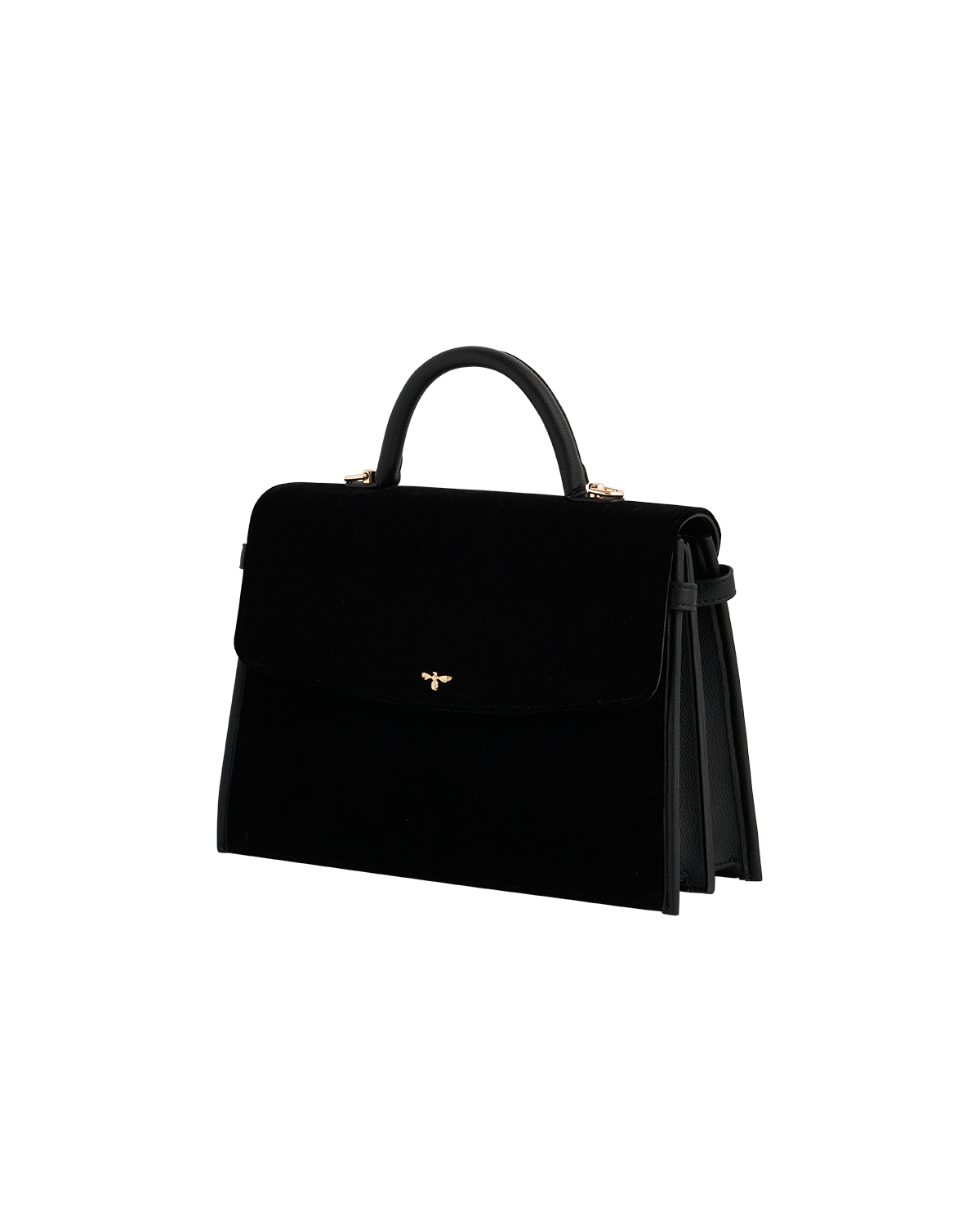 Black Structured Tote Medium