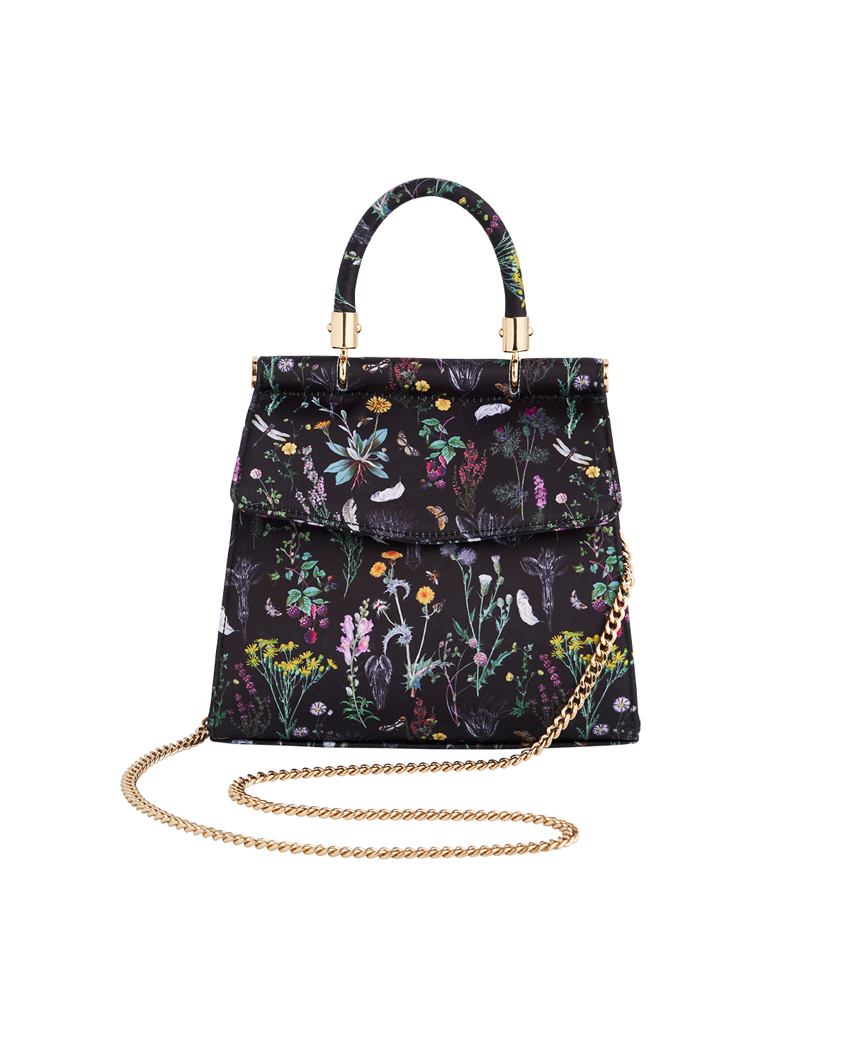 Black Wilderness Mini Top Handle Tote