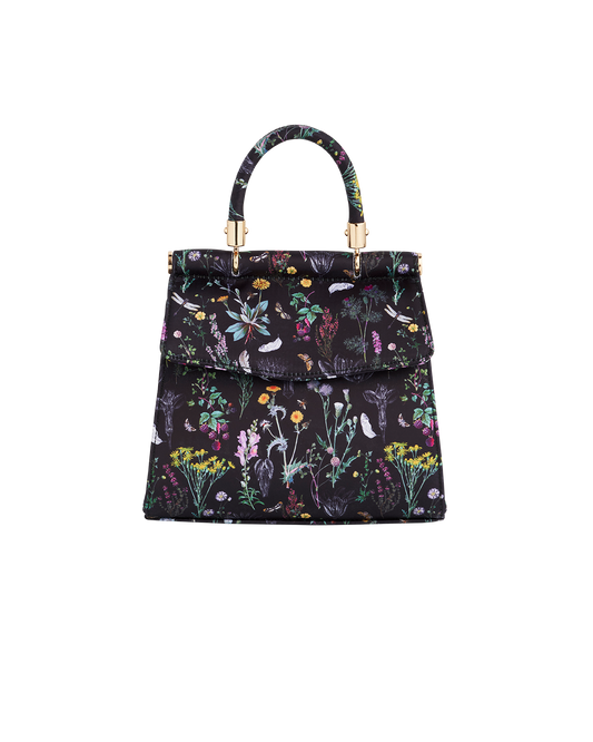 Black Wilderness Mini Top Handle Tote